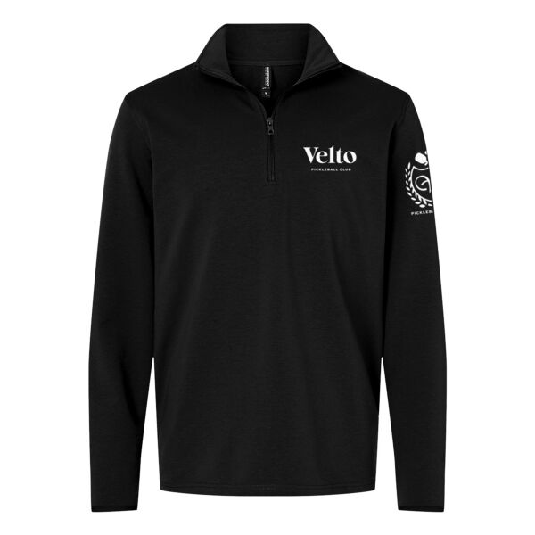 VELTO LOGO - 1/4 ZIP SWEATSHIRT Thumbnail